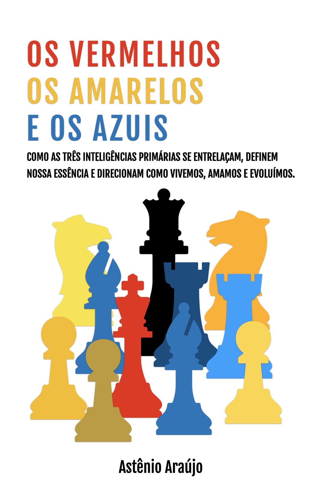 Capa do livro Os Vermelhos, os Amarelos e os Azuis